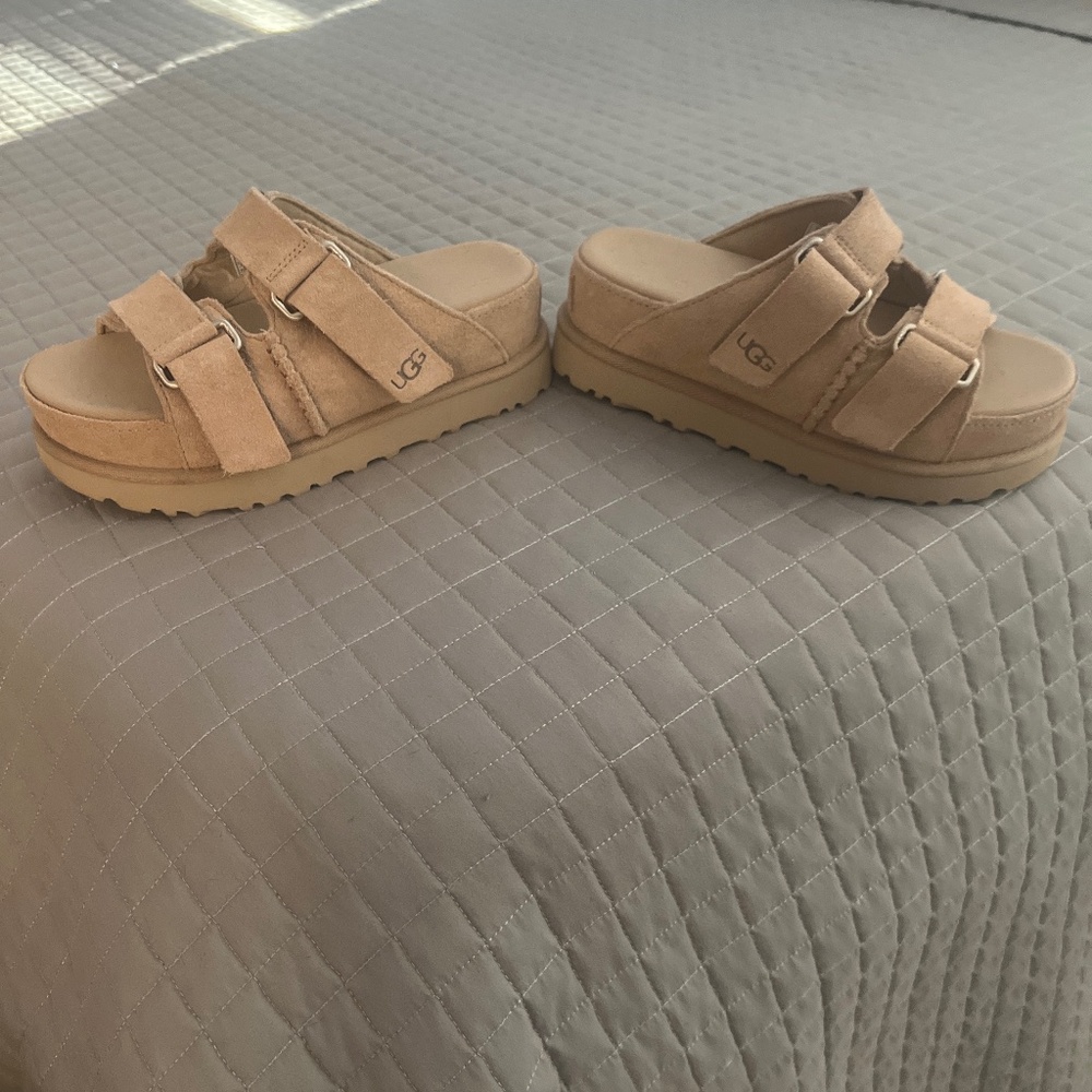 Ugg Platform Slides/Sandals - image 1
